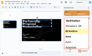 How to Add and Change Font in Google Slides - AiPPT
