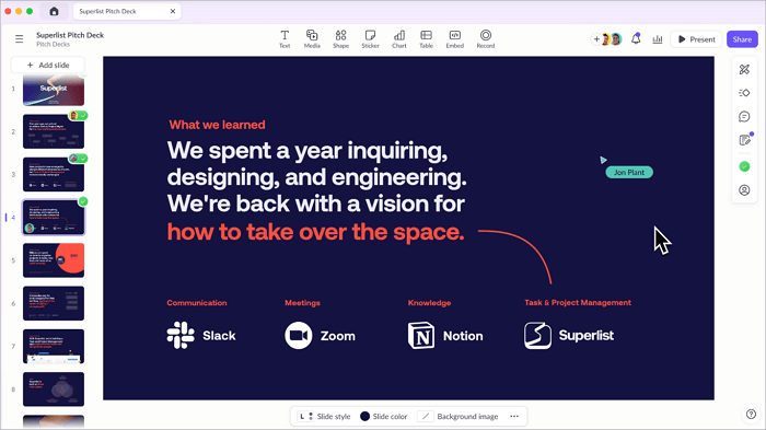 best presentation sites pitch