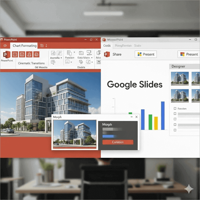 design flexibility powerpoint vs google slides