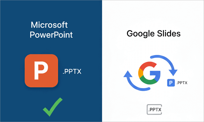 format compatibility powerpoint google slides