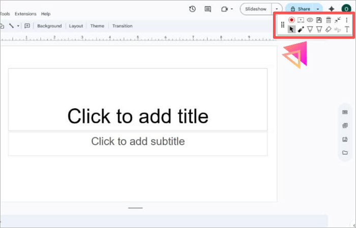 add shape using extension