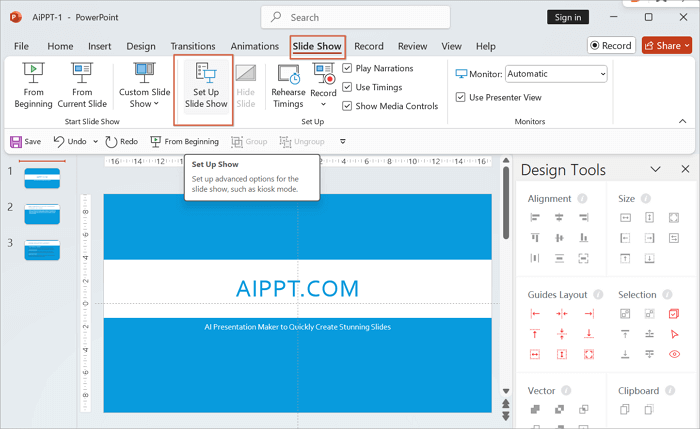 looping presentation powerpoint