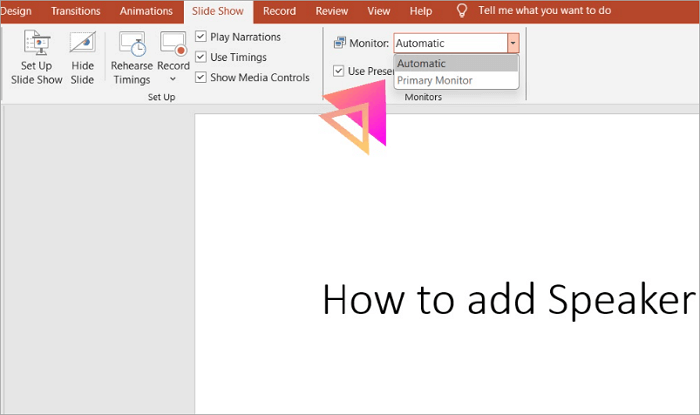 select the monitor to view notes