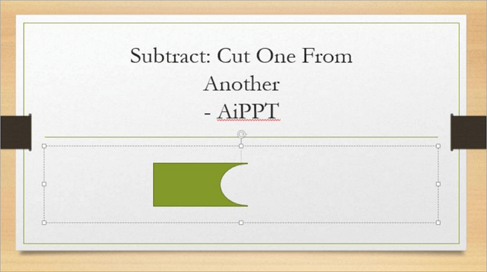 cut one from another