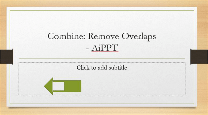 remove overlap and combine