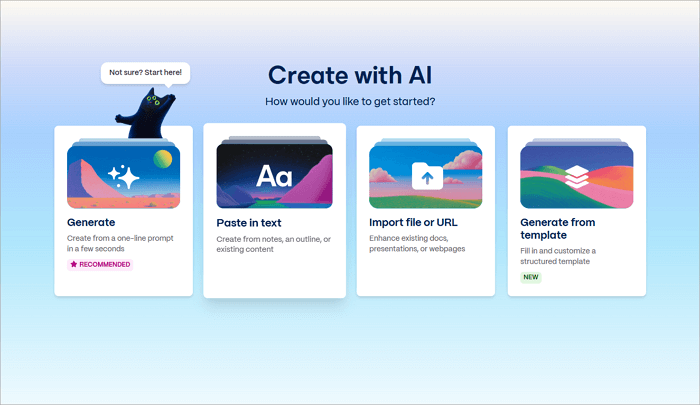 1 select ppt option in gamma