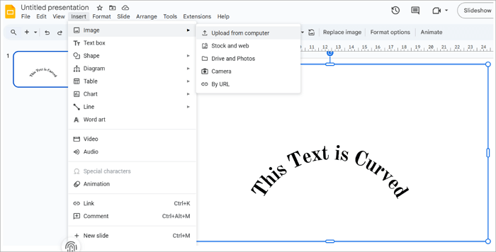 4 add to google slides