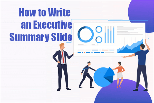 executive summary slide