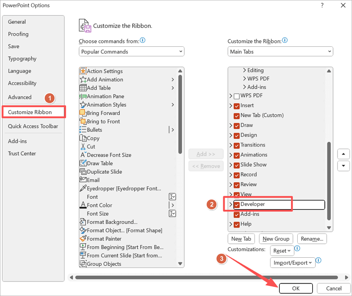 2 add developer section
