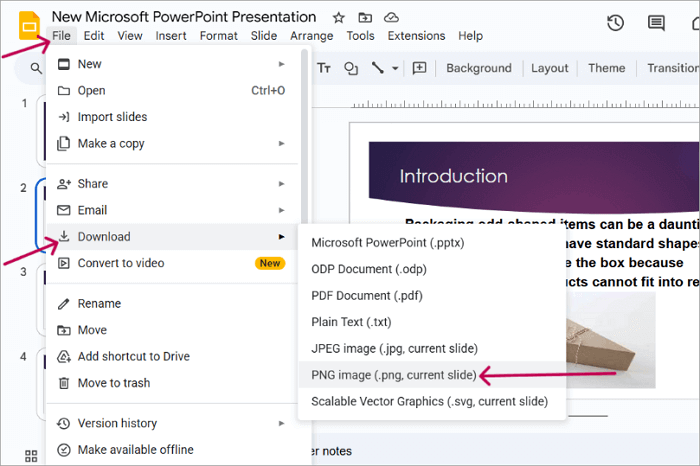 2 download google slides