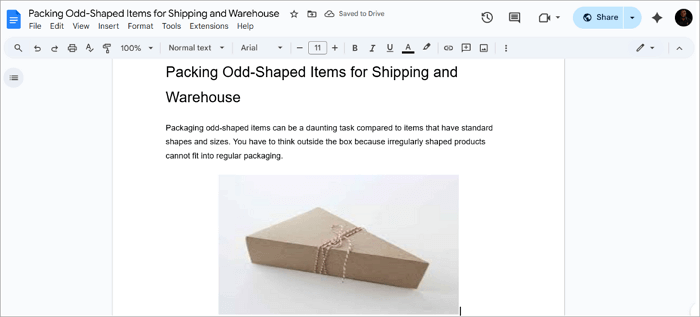 2 paste images into google docs