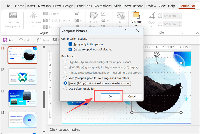 3 compression options