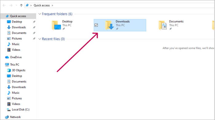 3 find downloaded pictures