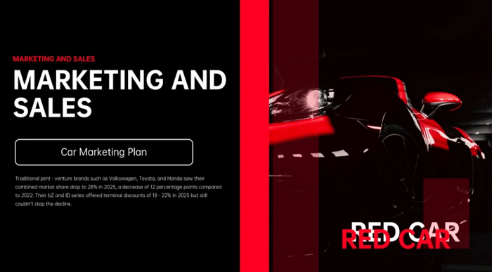 3 marketing sales presentations