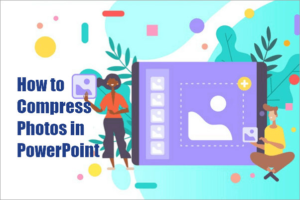 compress photos in powerpoint