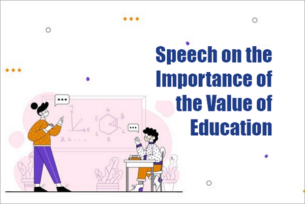 education topic for speech