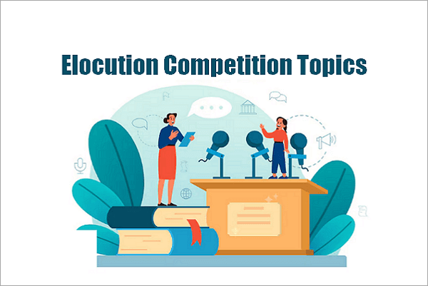 elocution competition topics