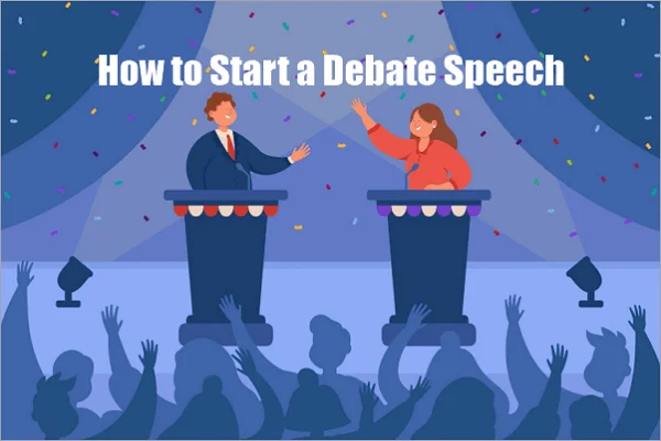 how to start debate