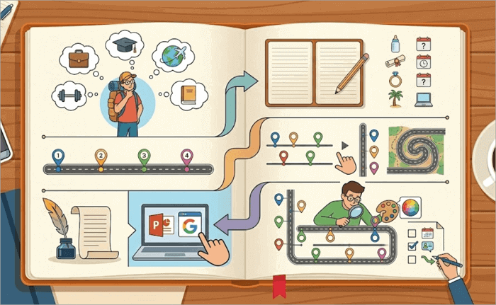 make personal timeline