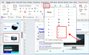 How to Insert a Check Mark in PowerPoint (5 Easy Methods)