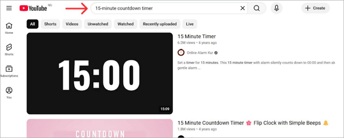 1 find countdown timer