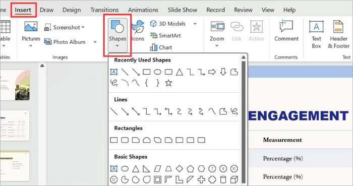 4 add callout shape from insert