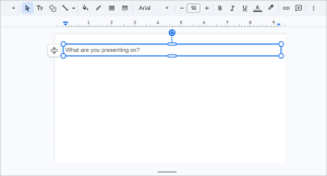 How to Add, Duplicate, and Delete Text Box in Google Slides