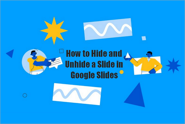 hide and unhide google slides