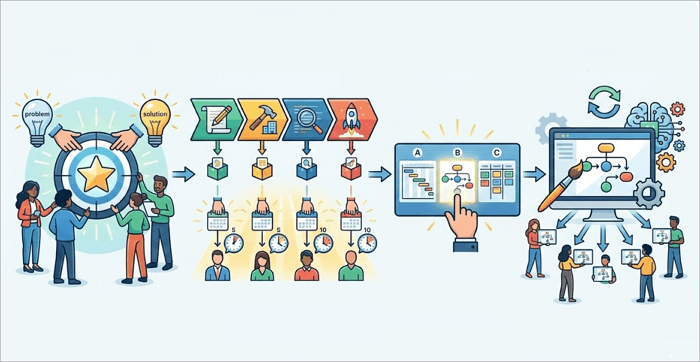 how to create project roadmap