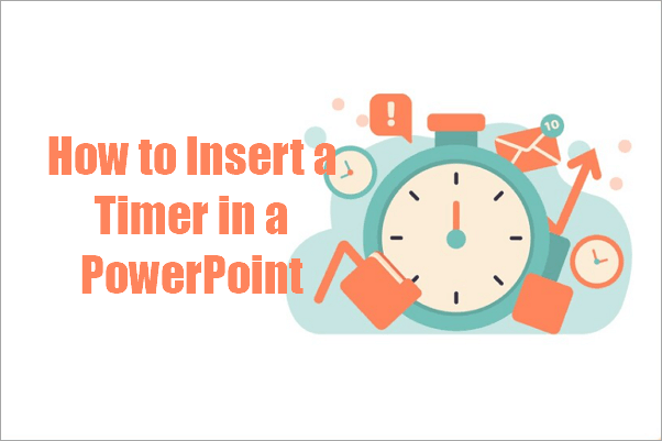 insert timer in ppt