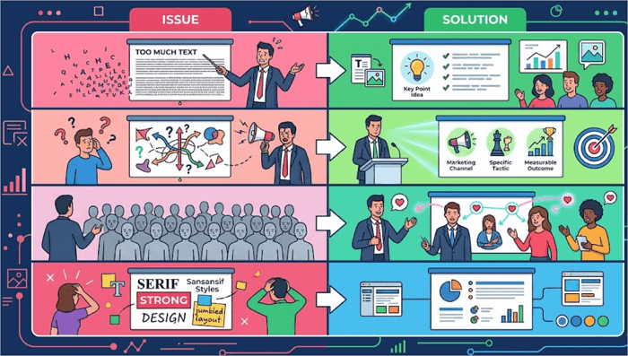 marketing deck troubleshooting