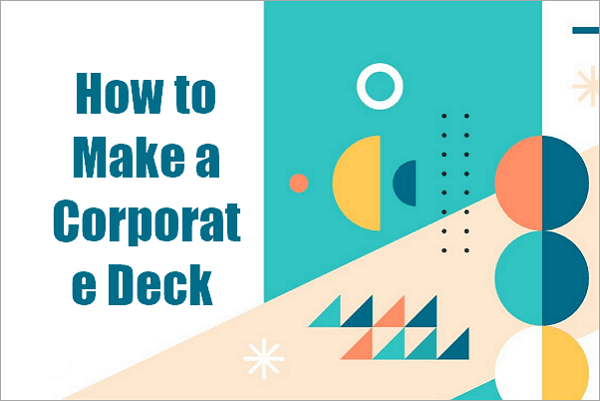 corporate deck