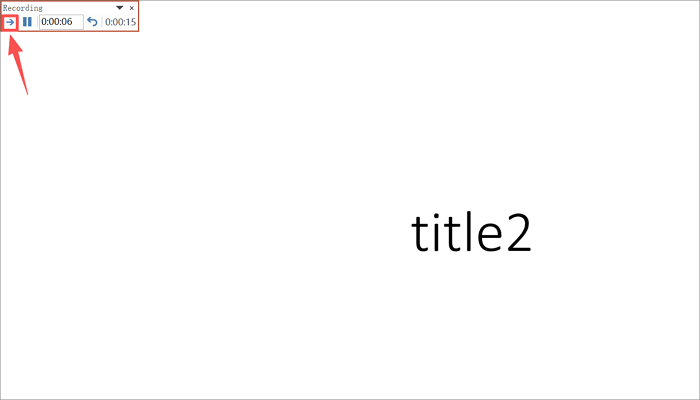move to the next slide