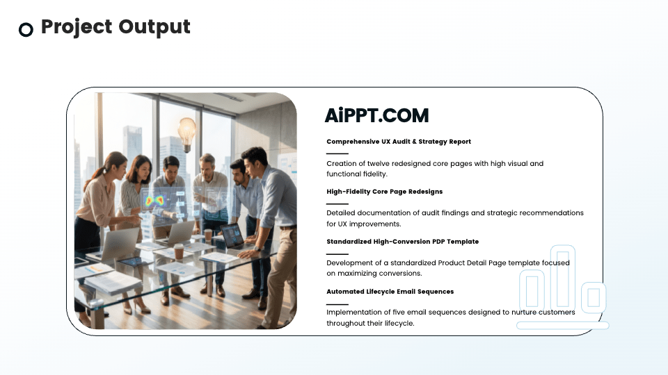 Business Proposal Presentation Template AI Generator