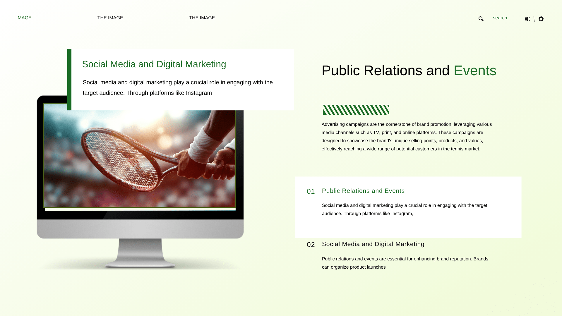 Example product launch presentation