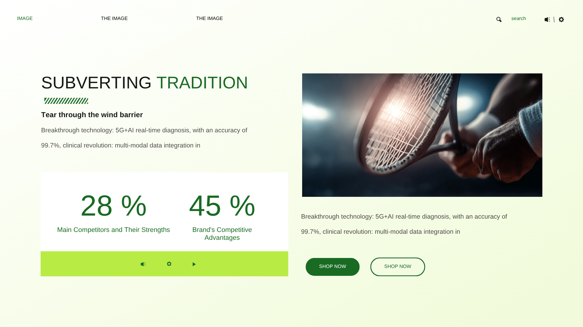 Example product launch presentation