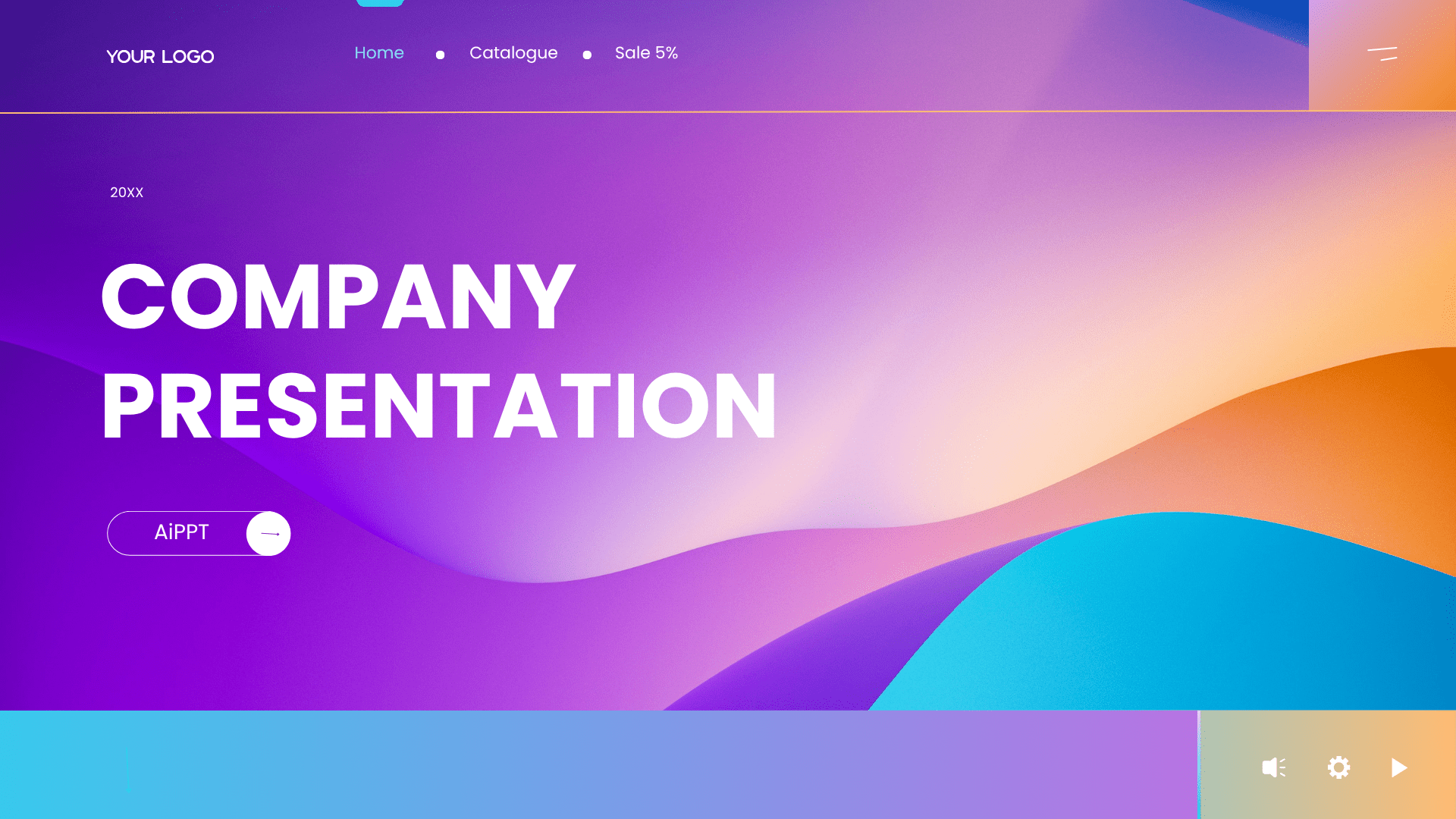 Creative Business Plan Presentation Template