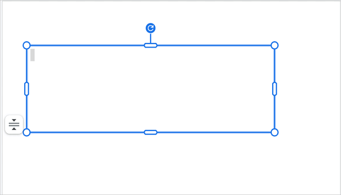 click text box