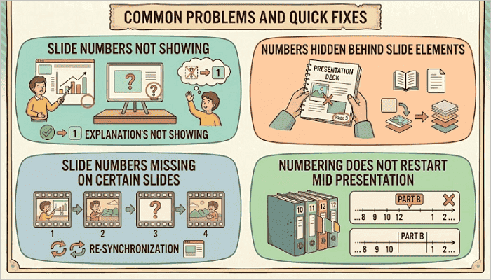 common problems and quick fixes