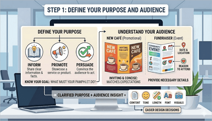 define your purpose and audience