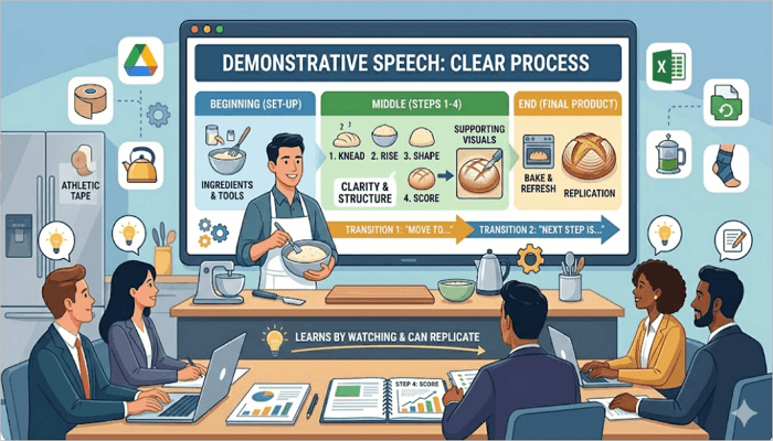 demonstrative speech