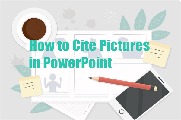 how to cite pictures in powerpoint