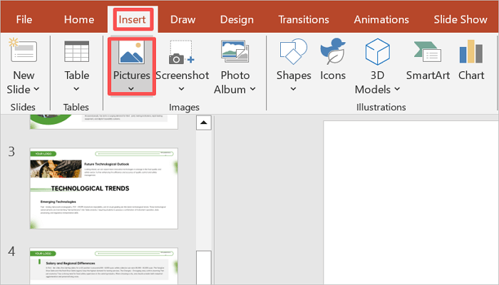 insert image into slide