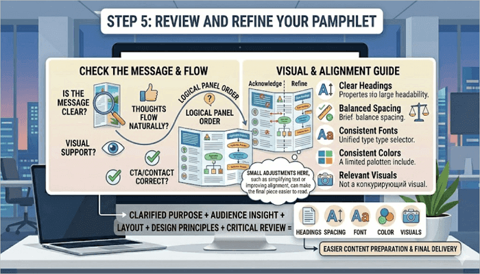 How to Prepare a Pamphlet Step by Step - AiPPT