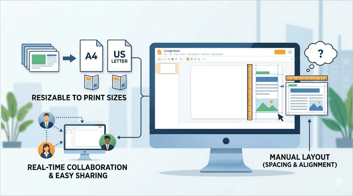 what makes google slides suitable for brochures