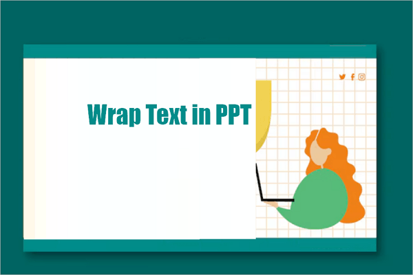 wrap text in ppt