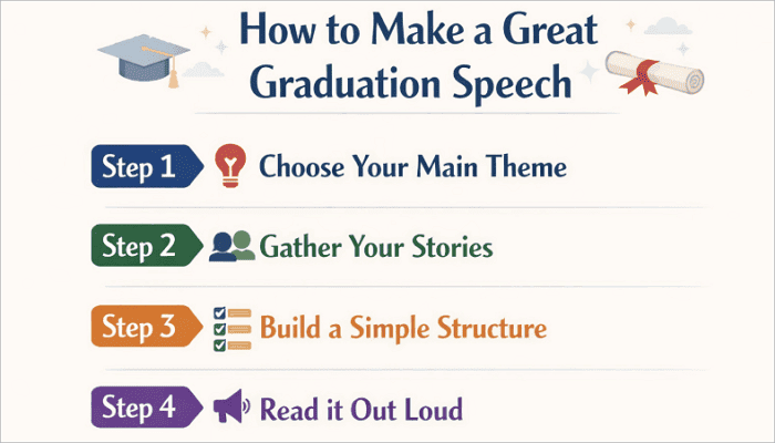 how to make great graduation speech