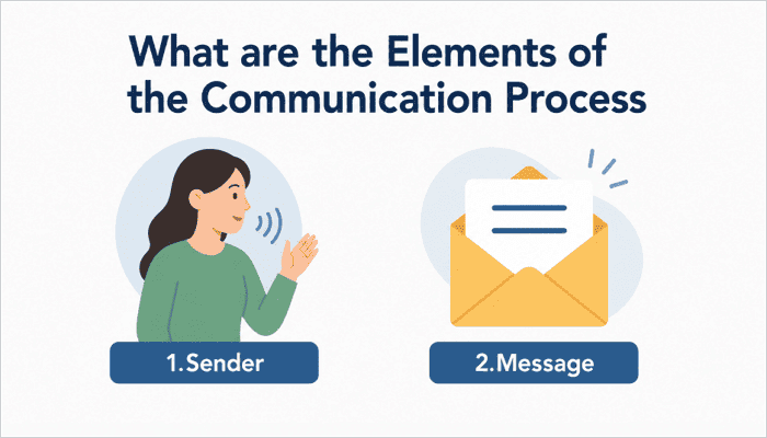 what are elements of the communication process