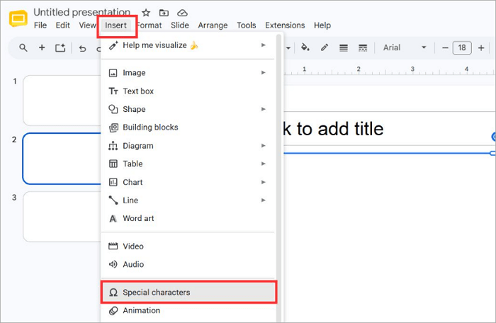 2 select special characters