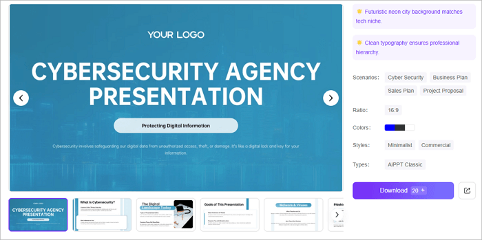 4 cybersecurity agency promotion presentation